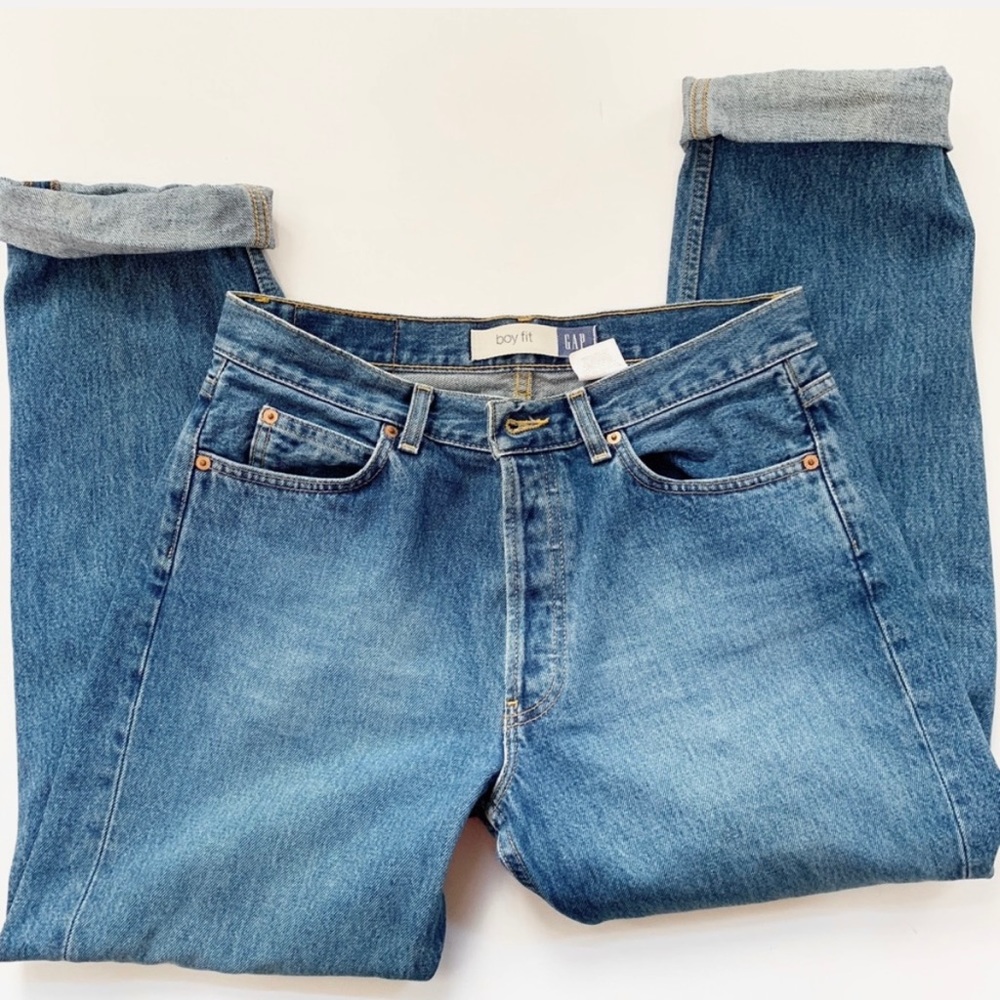 Vintage Gap Boyfriend Blue Jeans 6L